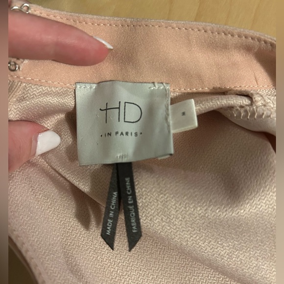 Anhropologie Tanya drop waist light pink dress - Picture 2 of 7